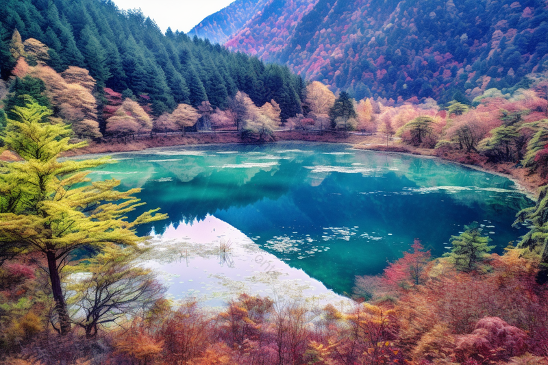九寨沟风景,高清,摄影图,摄影图片,图片大全,摄影图免费下载